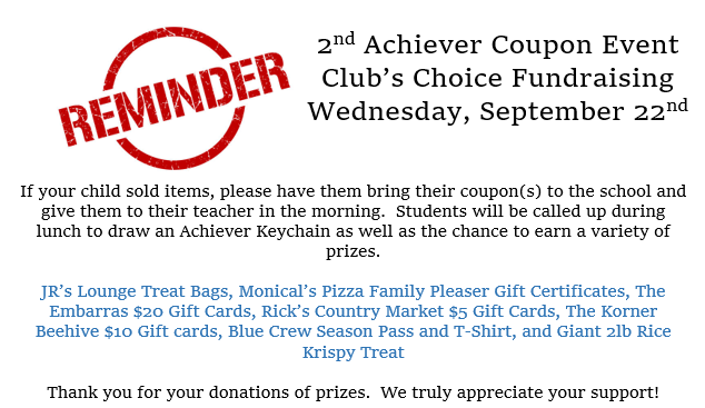 Club's Choice Fundraiser